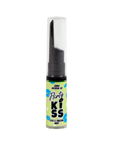 SECRETPLAY - FLIRTY KISS GELIAI SU ORALINIO SEKSO EFEKTU BRAŠKIŲ IR MĖTŲ 2 x 8 GR