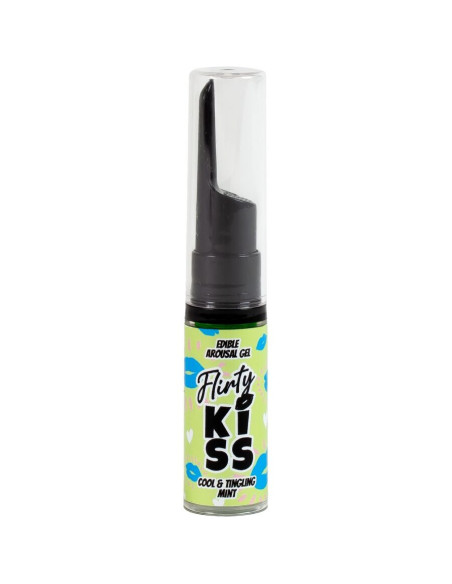 SECRETPLAY - FLIRTY KISS GELIAI SU ORALINIO SEKSO EFEKTU BRAŠKIŲ IR MĖTŲ 2 x 8 GR