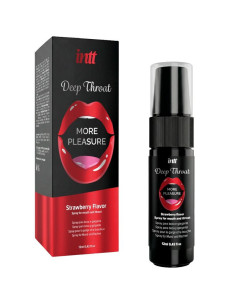 INTT - DEEP THROAT MORE PLEASURE ORAL SPRAY STRAWBERRY FLAVOR