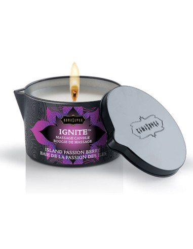 KAMASUTRA - MASAŽINĖ ŽVAKĖ „PASSION ISLAND“ 170 GR
