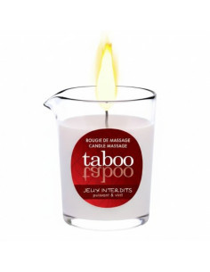 RUF - TABOO MASAŽINĖ ŽVAKĖ JAM JEUX INTERDITS LAUKINIŲ KERPIŲ AROMAS 2