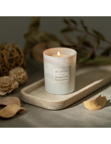 JE JOUE - LUXURY MASSAGE CANDLE - YLANG YLANG and MANDARIN
