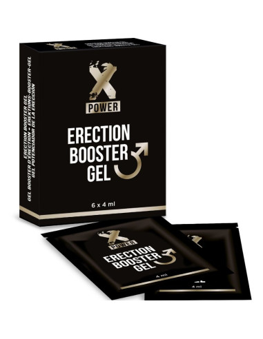 XPOWER - EREKTIJOS STIPRIKIMO GELIS 6 X 4 ML