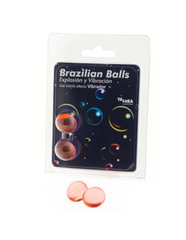 TALOKA - 2 BRAZILIEČIŠKI VIBRUOJANTYS KAMUOLIAI, JAUDINANTYS GELIS