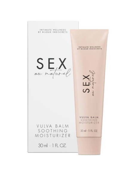BIJOUX INDISCRETS - SEX AU NATUREL VULVA BALZAMAS RAMINANTIS DRĖKINAMASIS KREMAS 30 ML