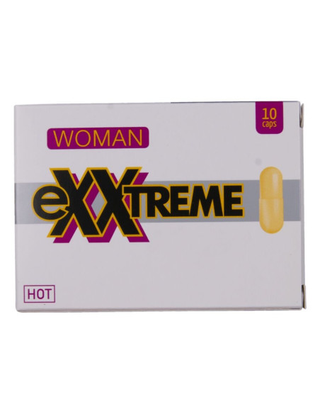 HOT - EXXTREME LIBIDO KAPSULĖS MOTERIMS 10 VIENETŲ