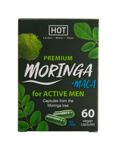 HOT - MORINGA MEN CAPS MAN 60 UNITS