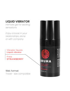 BRUMA - LIQUID VIBRATOR ULTRA SLIDING STRAWBERRY 15 ML 2