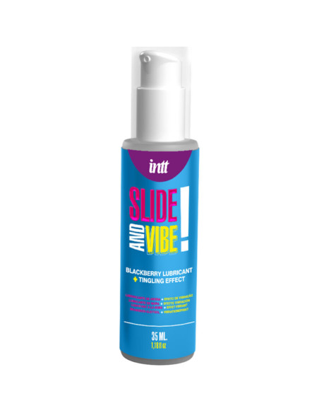 INTT RELEASES - BUČINIŲ SKONIO VIBRATORIUS VANDENS PAGRINDU LUBRIKANTAS 35 ML