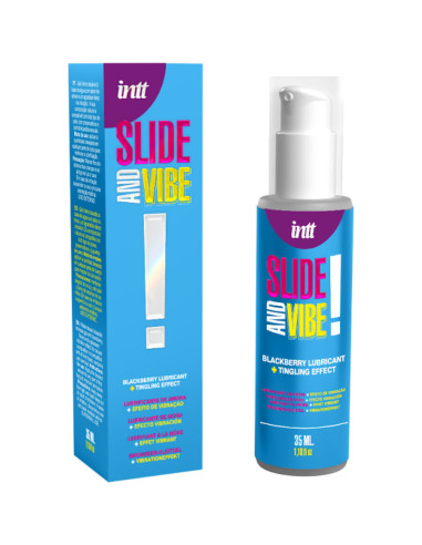 INTT RELEASES - BUČINIŲ SKONIO VIBRATORIUS VANDENS PAGRINDU LUBRIKANTAS 35 ML