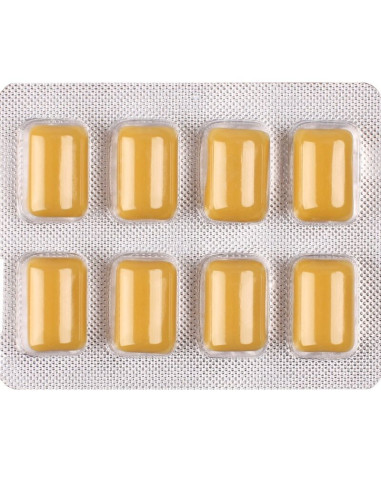 WUG ON - FUNCTIONAL CAFFEINE and GUARANA GUM MINT and VANILLA FLAVOUR BLISTER 8 PCS