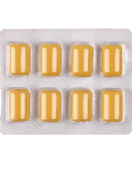 WUG ON - FUNCTIONAL CAFFEINE and GUARANA GUM MINT and VANILLA FLAVOUR BLISTER 8 PCS