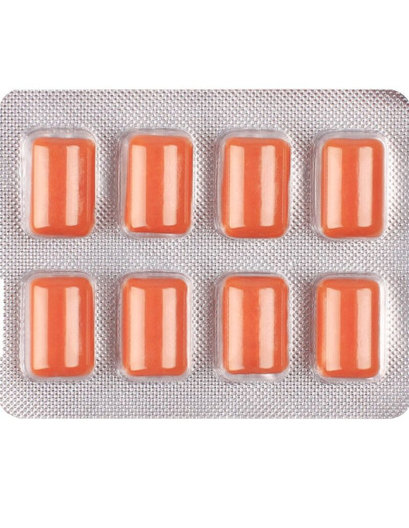 WUG MULTIVIT - FUNCTIONAL MULTIVITAMIN TROPICAL FLAVOUR GUM BLISTER 8 PCS