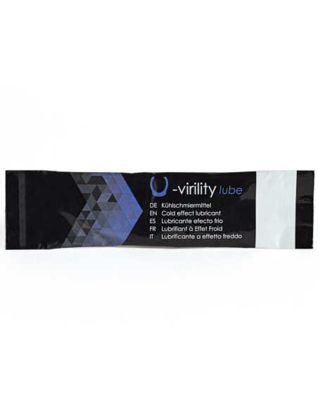 500 COSMETICS - U-VIRILITY LUBE ŠALTO EFEKTO LUBRIKANTAS 10 X 5 ML