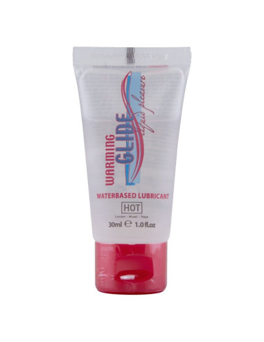 HOT - WARMING GLIDE LIQUID PLEASURE WATERBASED LUBRICANT 30 ML