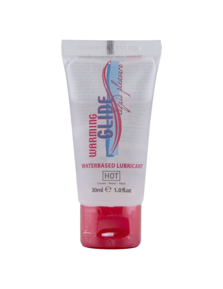 HOT - WARMING GLIDE LIQUID PLEASURE WATERBASED LUBRICANT 30 ML