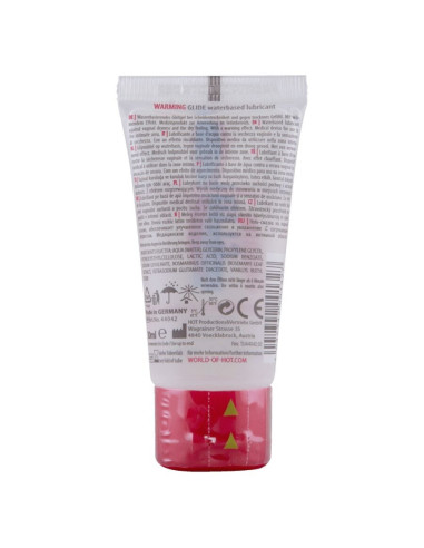 HOT - WARMING GLIDE LIQUID PLEASURE WATERBASED LUBRICANT 30 ML