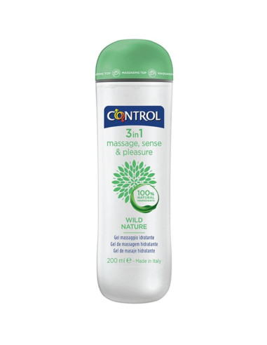 CONTROL - WILD NATURE GEL MASAJE 3 EN 1 200 ML
