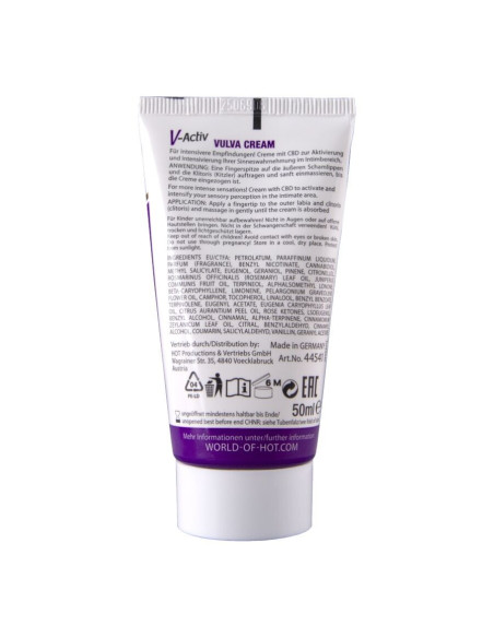 HOT - VULVA CREAM MIT CBD 50ML