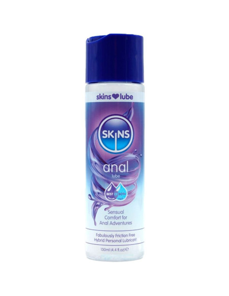SKINS - ANAL HYBRID WATER and SILICONE-BASED LUBRICANT 130 ML
