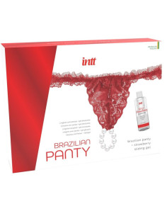 INTT RELEASES - BRAZILIJOS RAUDONOS KELNAITĖS SU PERLIAIS IR DRĖKINAMU GELIU 50 ML