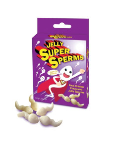 SPENCER and FLEETWOOD - JELLY SUPER SPERM GUMMIES FORM SPERM 120 GR