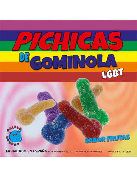 PRIDE - GUMINUKAI SU VARPOS VAISIAIS SU CUKRUMI, LGBT
