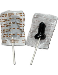 DIABLO GOLOSO - 1 PENIS LOLLIPOP RON COLA FLAVOR 10 ALCOHOL