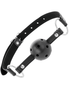 DARKNESS - BLACK BREATHABLE GAG 2