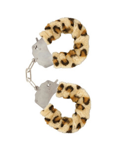 TOYJOY - FURRY FUN CUFFS BONDAGE LEOPARD