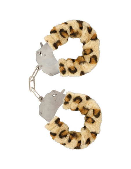 TOYJOY - FURRY FUN CUFFS BONDAGE LEOPARD