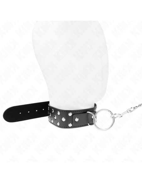 KINK - ŽIEDO PAKEPURĖ SU KNIEDĖMIS IR DIRŽU 65 CM JUODAS REGULIUOJAMAS 36-50 CM X 3,8 CM