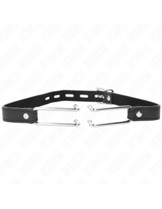 KINK - METALINIS KABLIUKAS SU KAMŠTUKU 11,5 CM SU REGULIUOJAMU ODOS DIRŽELIU 39-58 CM X 2 CM