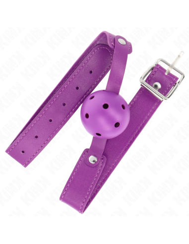 KINK - PURPLE BREATHABLE BALL 4.5 CMGAG 65 x 2.5 CM