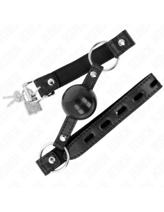 KINK - JUODAS TPE KAMUOLYS 4 CM KAMŠTELIS 60 X 2 CM 2