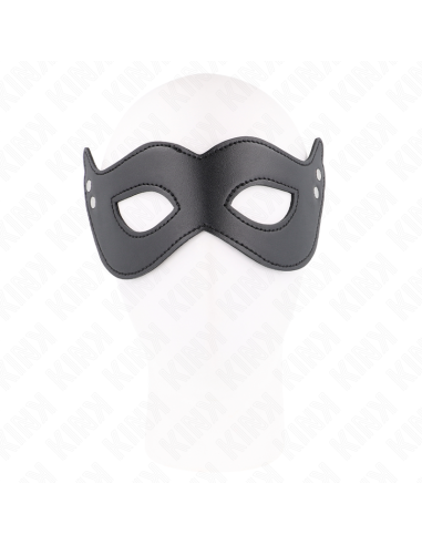 KINK - LEATHERETTE MASK WITH RIVETS MODEL 1 26 x 8 CM