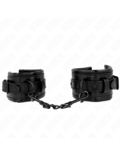 KINK - WRIST RESTRAINTS BLACK ADJUSTABLE 20-30 CM X 6 CM 2