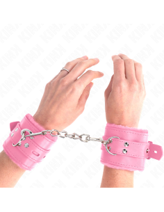 KINK - KAILIO PAMUŠALAS SU KVADRATINIS DYDIS ROŽINIS IR ROŽINIS DIRŽAS REGULIUOJAMAS 17-29 CM X 6 CM