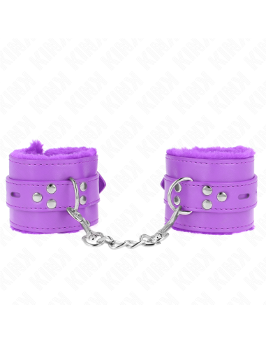 KINK - KAILIO PAMUŠALAS SU KVADRATINIS PAVIRŠIAIS, VIOLETINIS IR REGULIUOJAMAS DIRŽAS 17-29 CM X 6 CM