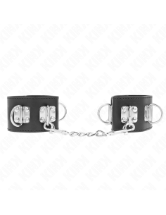 KINK - ĮVAIRIŲ PADĖČIŲ RIEŠO ĮTVARAI SU SPYNA, JUODOS, REGULIUOJAMI, 16–23 CM X 5,5 CM 2