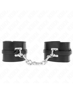 KINK - PRABANGUS UŽRAKINAMAS RIŠO APSAUGINIS ĮTVARAS JUODAS, REGULIUOJAMAS 14,5–21 CM X 6 CM 2