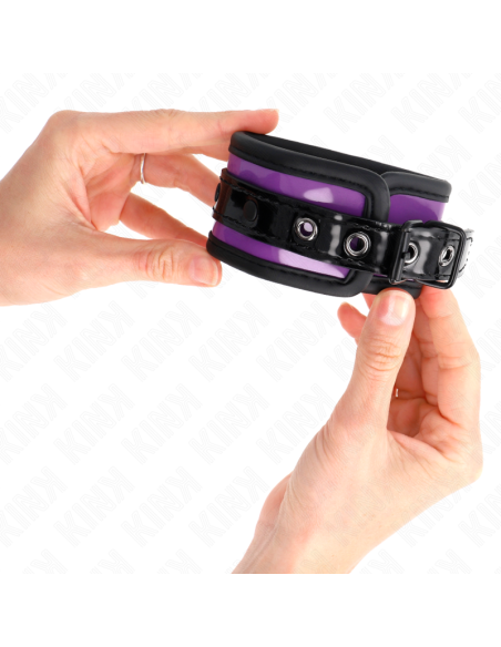 KINK - neopreno riešo įtvarai, šviesiai violetiniai, reguliuojami 21–28 cm x 5 cm