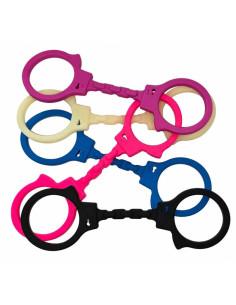 DIABLO PICANTE - SILICONE HANDCUFFS FLUORESCENT 2