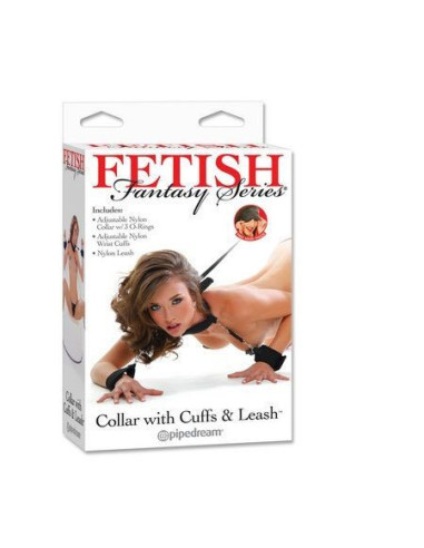 FETISH FANTASY SERIES - ANTKAKLIS SU RANKOGAIS IR PAVADŽIU