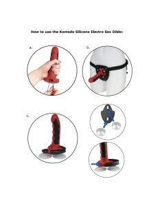 ELECTRASTIM - SILIKONINIS LYDYMO KOMODO DILDO 2