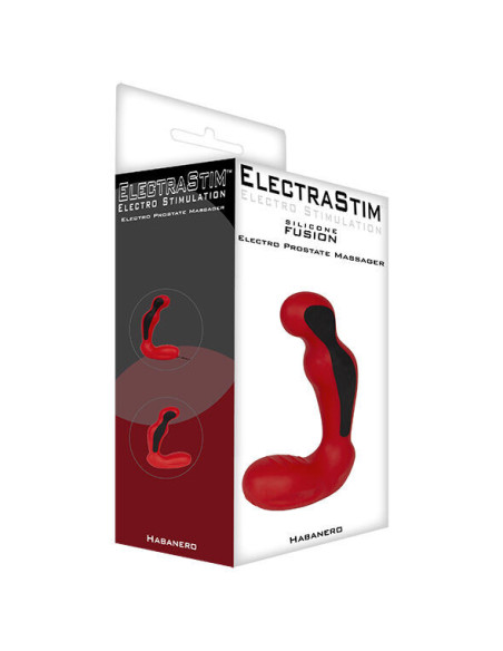 ELECTRASTIM - SILIKONINIS LYDYMO HABANERO PROSTATOS MASAŽUOTUVAS