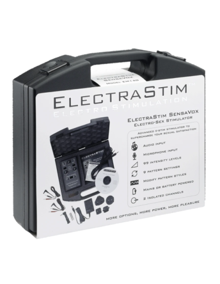 ELECTRASTIM - SENSAVOX E-STIM STIMULATOR