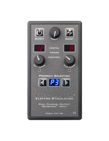ELECTRASTIM - SENSAVOX E-STIM STIMULATOR