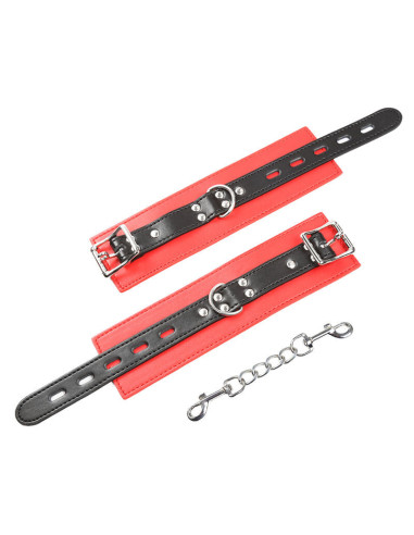 OHMAMA FETISH - LOCKING-BUCKLING WRIST RESTRAINTS
