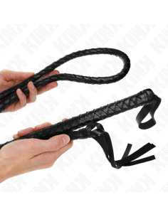KINK - ILGAS JUODAS GYVATĖS FORMOS BATAGAS 210 CM